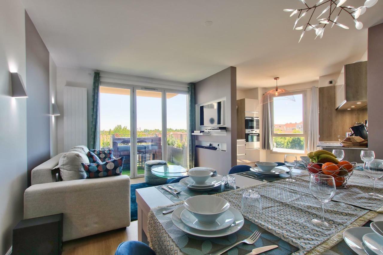 Bedland Apartment Bailly-Romainvilliers Bagian luar foto