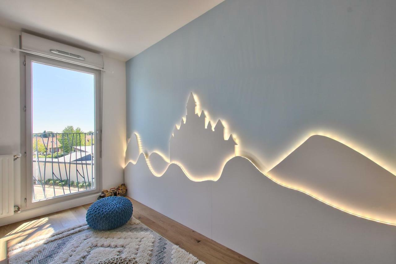 Bedland Apartment Bailly-Romainvilliers Bagian luar foto