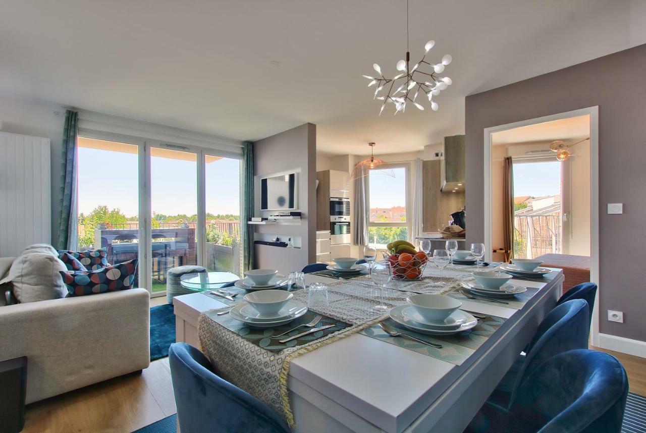 Bedland Apartment Bailly-Romainvilliers Bagian luar foto